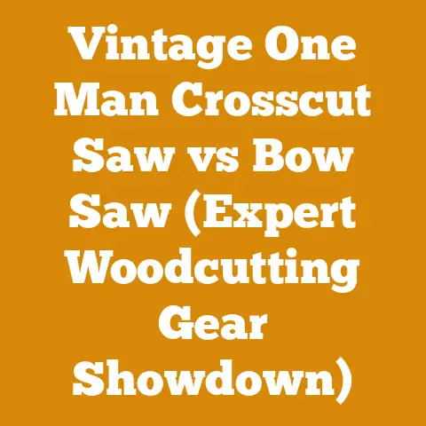 Vintage One Man Crosscut Saw vs Bow Saw (Expert Woodcutting Gear Showdown)