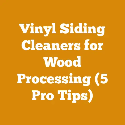 Vinyl Siding Cleaners for Wood Processing (5 Pro Tips)
