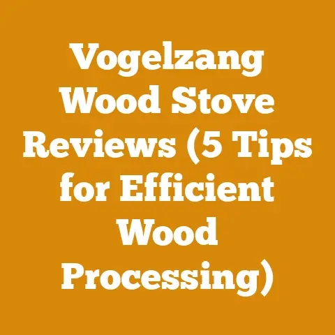 Vogelzang Wood Stove Reviews (5 Tips for Efficient Wood Processing)