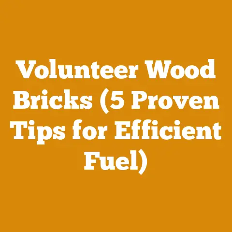 Volunteer Wood Bricks (5 Proven Tips for Efficient Fuel)