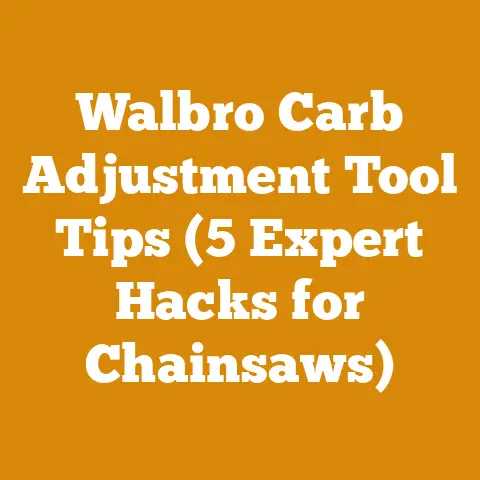 Walbro Carb Adjustment Tool Tips (5 Expert Hacks for Chainsaws)