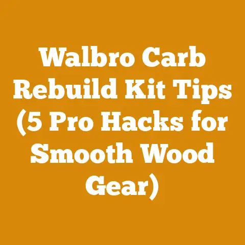 Walbro Carb Rebuild Kit Tips (5 Pro Hacks for Smooth Wood Gear)