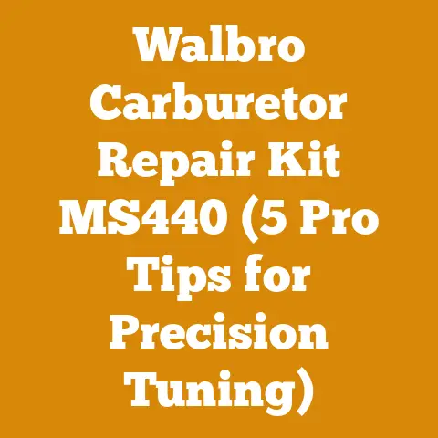 Walbro Carburetor Repair Kit MS440 (5 Pro Tips for Precision Tuning)