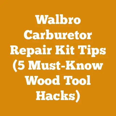 Walbro Carburetor Repair Kit Tips (5 Must-Know Wood Tool Hacks)