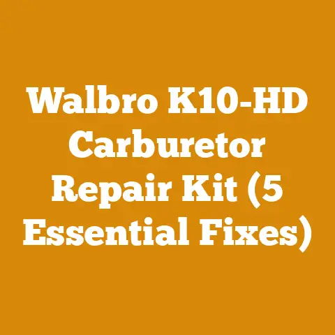 Walbro K10-HD Carburetor Repair Kit (5 Essential Fixes)