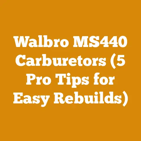 Walbro MS440 Carburetors (5 Pro Tips for Easy Rebuilds)
