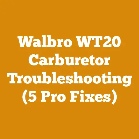 Walbro WT20 Carburetor Troubleshooting (5 Pro Fixes)