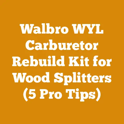 Walbro WYL Carburetor Rebuild Kit for Wood Splitters (5 Pro Tips)