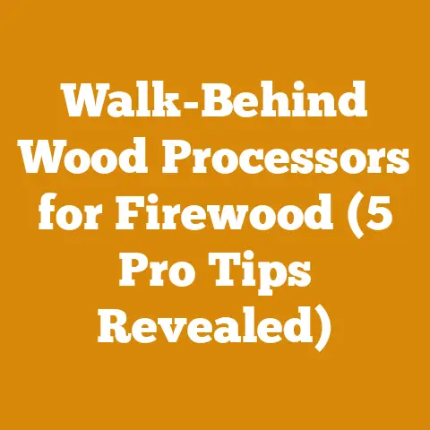 Walk-Behind Wood Processors for Firewood (5 Pro Tips Revealed)