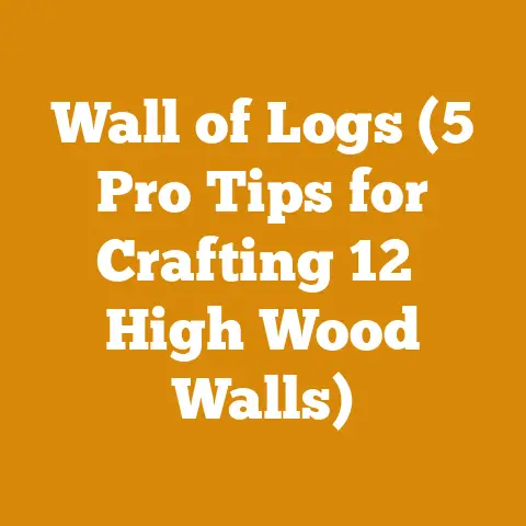 Wall of Logs (5 Pro Tips for Crafting 12′ High Wood Walls)