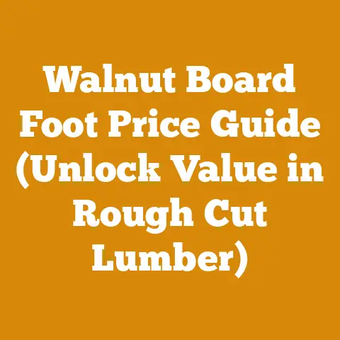 Walnut Board Foot Price Guide (Unlock Value in Rough Cut Lumber)