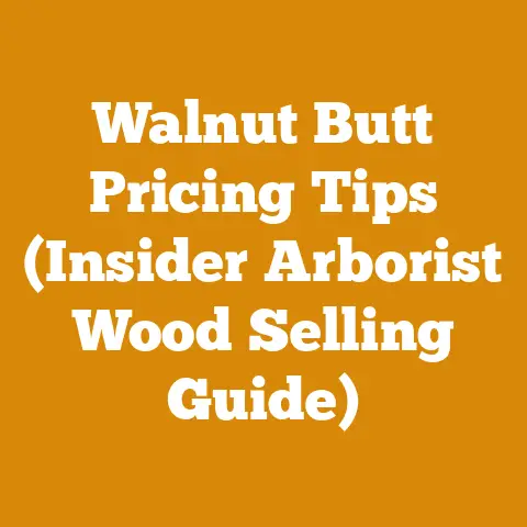 Walnut Butt Pricing Tips (Insider Arborist Wood Selling Guide)