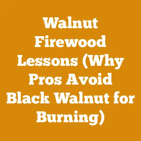 Walnut Firewood Lessons (Why Pros Avoid Black Walnut for Burning)