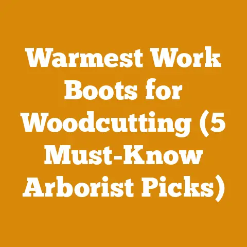 Warmest Work Boots for Woodcutting (5 Must-Know Arborist Picks)