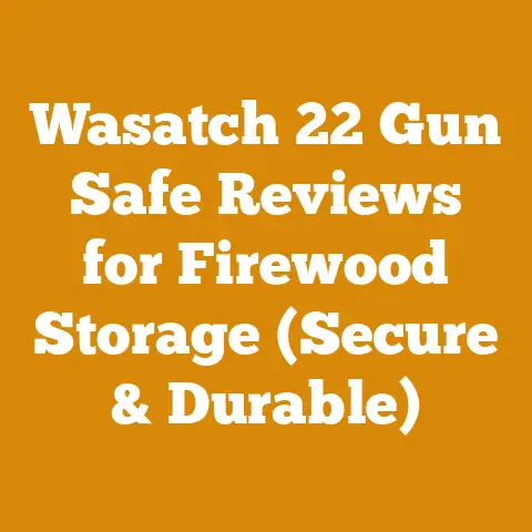 Wasatch 22 Gun Safe Reviews for Firewood Storage (Secure & Durable)