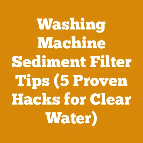 Washing Machine Sediment Filter Tips (5 Proven Hacks for Clear Water)