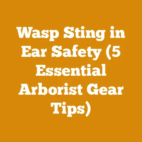 Wasp Sting in Ear Safety (5 Essential Arborist Gear Tips)
