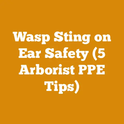 Wasp Sting on Ear Safety (5 Arborist PPE Tips)