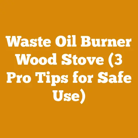 Waste Oil Burner Wood Stove (3 Pro Tips for Safe Use)