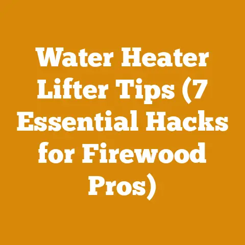 Water Heater Lifter Tips (7 Essential Hacks for Firewood Pros)
