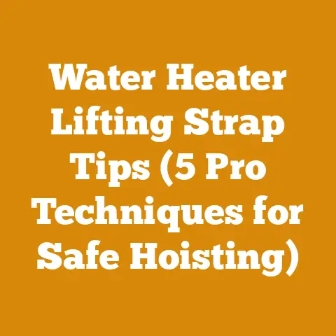 Water Heater Lifting Strap Tips (5 Pro Techniques for Safe Hoisting)