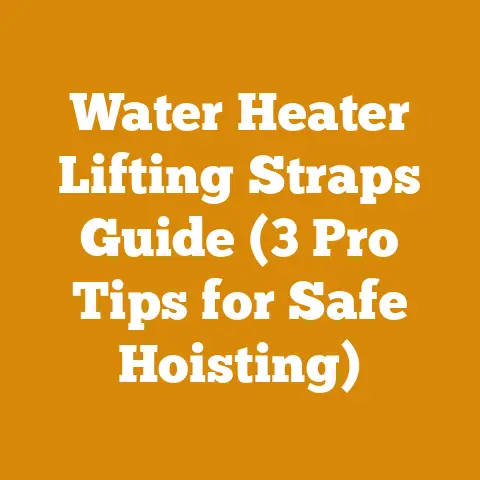 Water Heater Lifting Straps Guide (3 Pro Tips for Safe Hoisting)