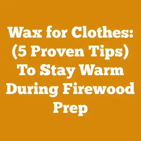 Wax for Clothes: (5 Proven Tips) To Stay Warm During Firewood Prep