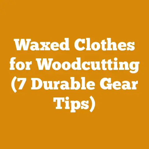 Waxed Clothes for Woodcutting (7 Durable Gear Tips)