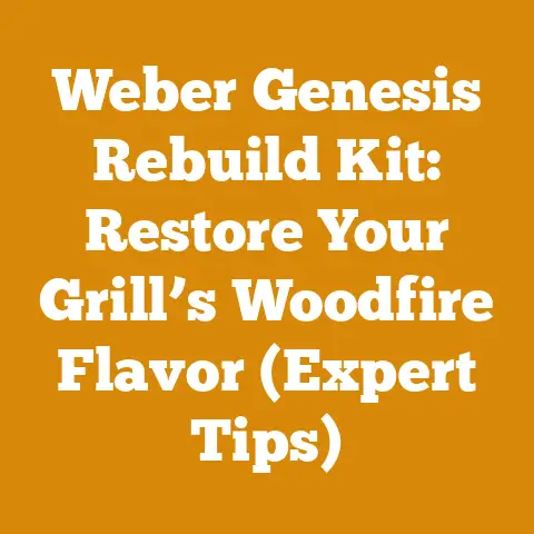 Weber Genesis Rebuild Kit: Restore Your Grill’s Woodfire Flavor (Expert Tips)