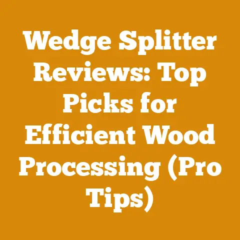 Wedge Splitter Reviews: Top Picks for Efficient Wood Processing (Pro Tips)