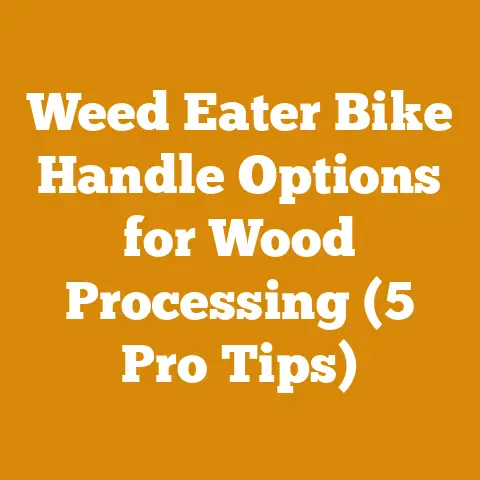 Weed Eater Bike Handle Options for Wood Processing (5 Pro Tips)