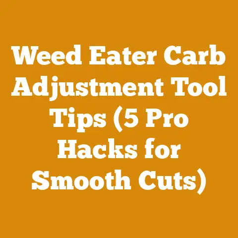 Weed Eater Carb Adjustment Tool Tips (5 Pro Hacks for Smooth Cuts)