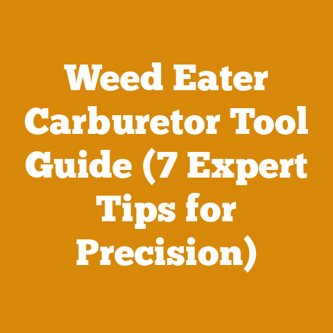 Weed Eater Carburetor Tool Guide (7 Expert Tips for Precision)