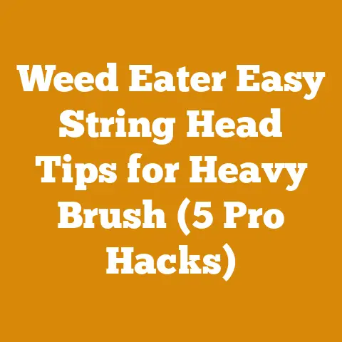 Weed Eater Easy String Head Tips for Heavy Brush (5 Pro Hacks)