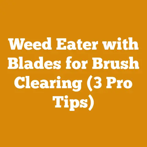Weed Eater with Blades for Brush Clearing (3 Pro Tips)