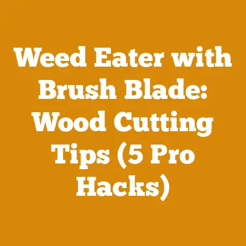 Weed Eater with Brush Blade: Wood Cutting Tips (5 Pro Hacks)
