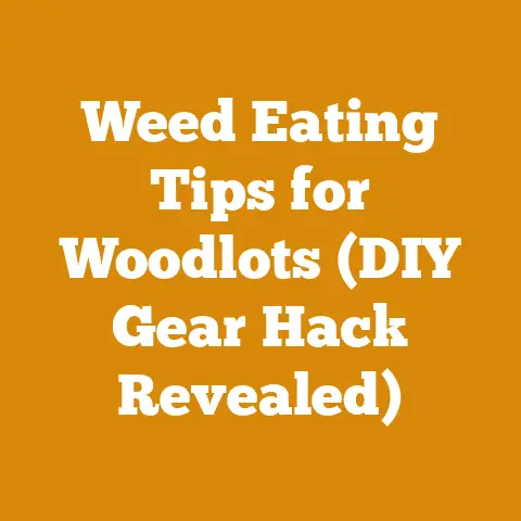 Weed Eating Tips for Woodlots (DIY Gear Hack Revealed)