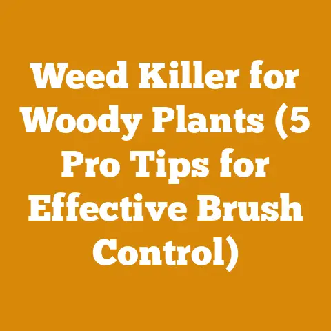Weed Killer for Woody Plants (5 Pro Tips for Effective Brush Control)