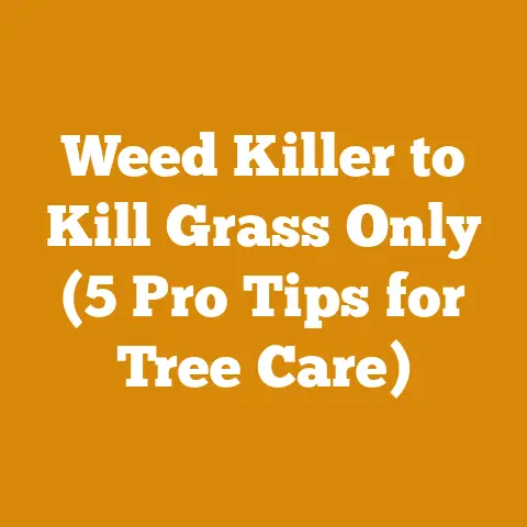 Weed Killer to Kill Grass Only (5 Pro Tips for Tree Care)