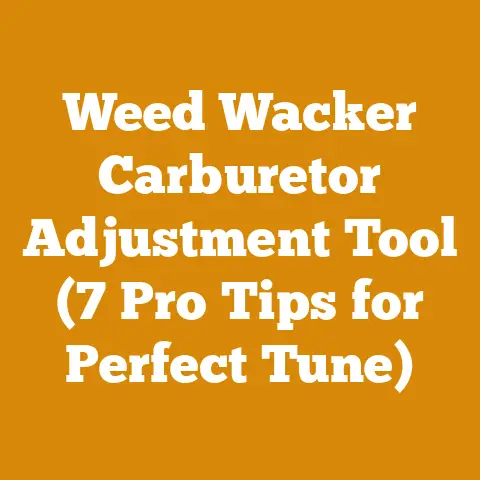 Weed Wacker Carburetor Adjustment Tool (7 Pro Tips for Perfect Tune)