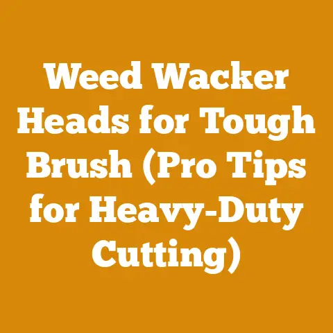 Weed Wacker Heads for Tough Brush (Pro Tips for Heavy-Duty Cutting)