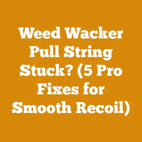 Weed Wacker Pull String Stuck? (5 Pro Fixes for Smooth Recoil)