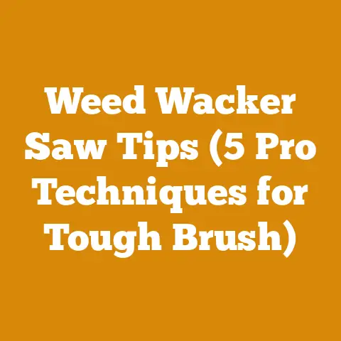 Weed Wacker Saw Tips (5 Pro Techniques for Tough Brush)