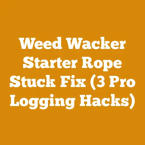 Weed Wacker Starter Rope Stuck Fix (3 Pro Logging Hacks)