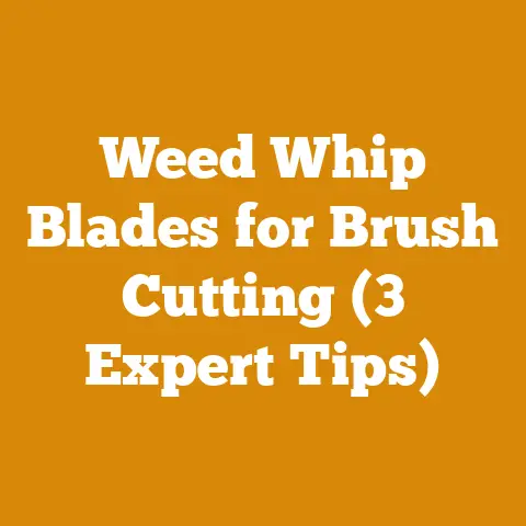 Weed Whip Blades for Brush Cutting (3 Expert Tips)
