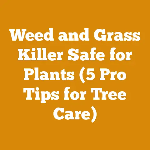 Weed and Grass Killer Safe for Plants (5 Pro Tips for Tree Care)