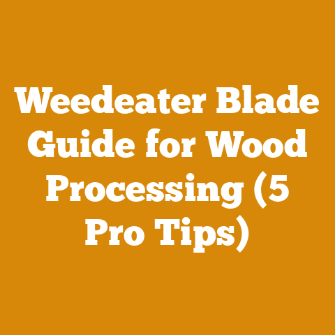 Weedeater Blade Guide for Wood Processing (5 Pro Tips)