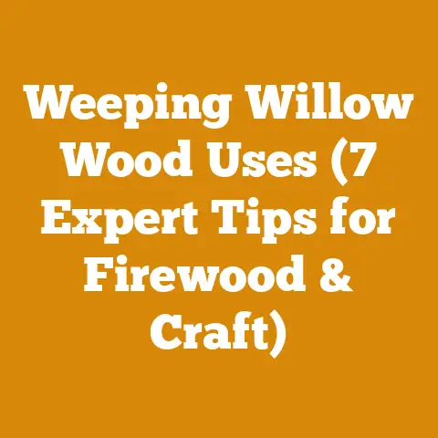Weeping Willow Wood Uses (7 Expert Tips for Firewood & Craft)
