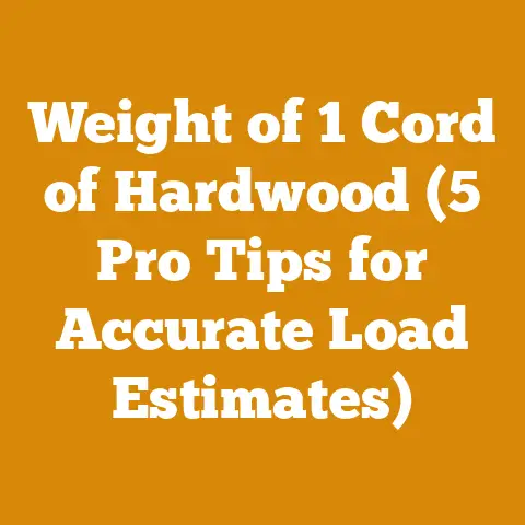Weight of 1 Cord of Hardwood (5 Pro Tips for Accurate Load Estimates)
