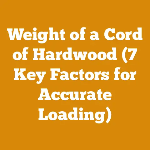 Weight of a Cord of Hardwood (7 Key Factors for Accurate Loading)